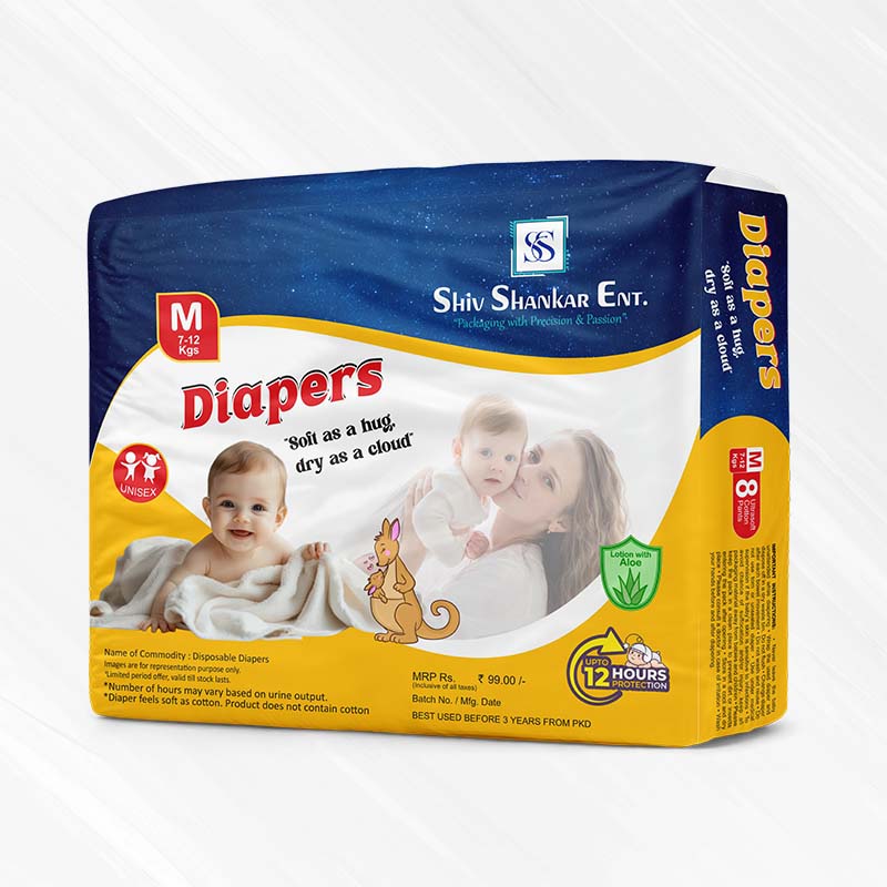 Diapers Packaging